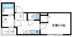 メイプル新丸子の物件間取画像